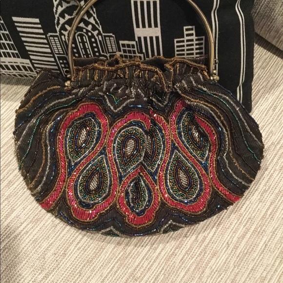 Vintage Beaded Bag ❤5 for 25❤ - Picture 2 of 4